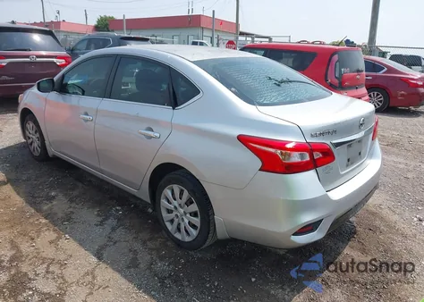 2017 Nissan Sentra S z USA, uszkodzony, nr VIN 3N1AB7AP8HY204777